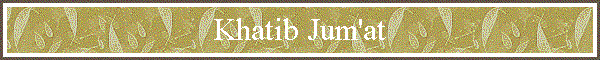 Khatib Jum'at